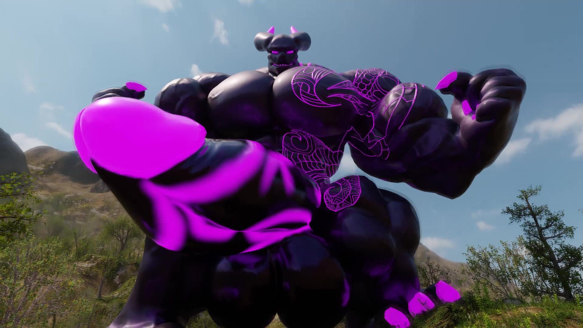 Monstrous - Macro Muscle Growth Animation