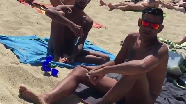 spying on cocks at public nude beach