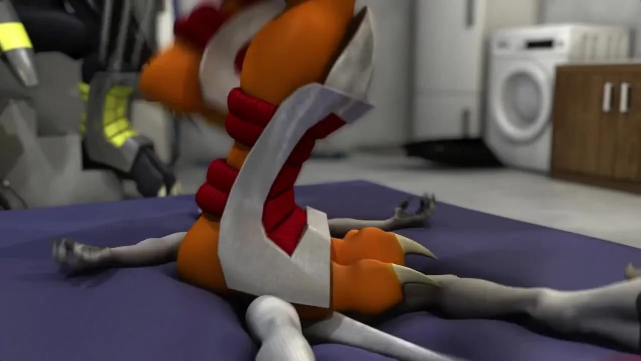 Trampling and foot fetish: Wargreymon Workout - ThisVid.com