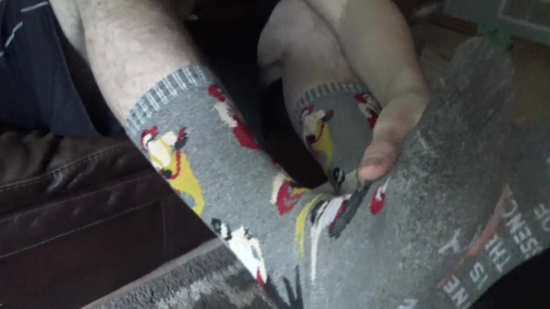 Showing You My Dirty Feet and Socks - video 2