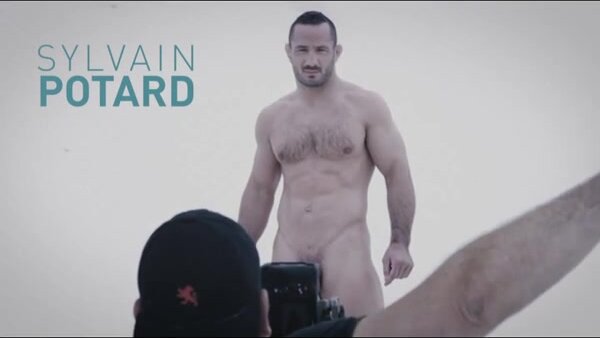 Naked photoshoot MMA fighter calendar