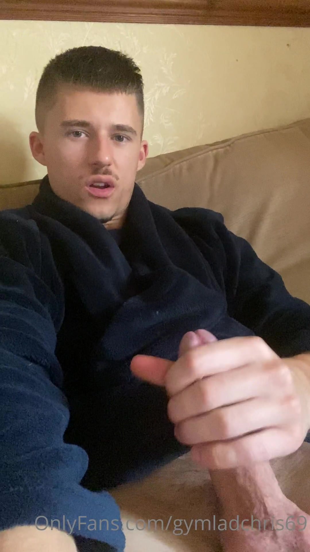 blue-eyed british jock orders you to suck him