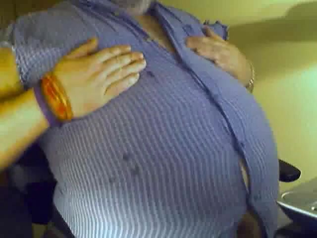 ball belly bear tight shirt