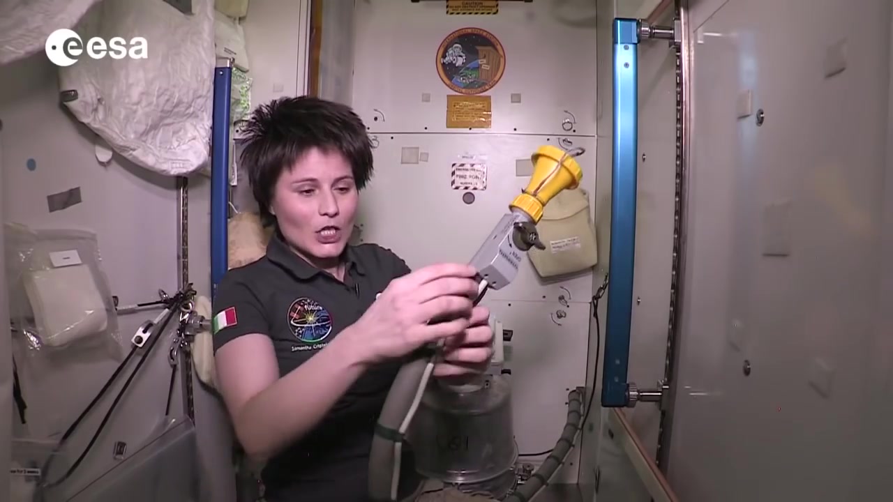 Pooping in space (on the ISS)