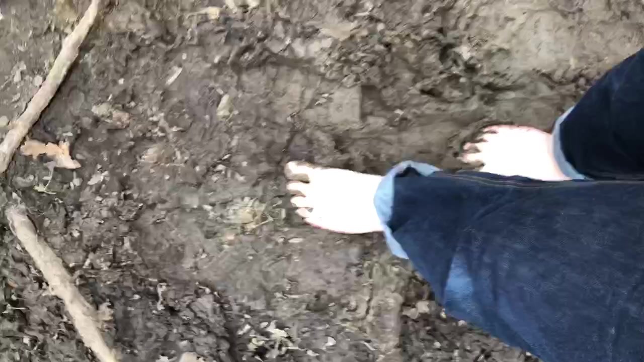 Muddy walk