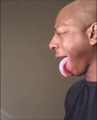 Guys long tongue compilation 5
