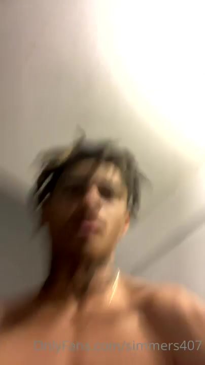 Huge dick wank and cum