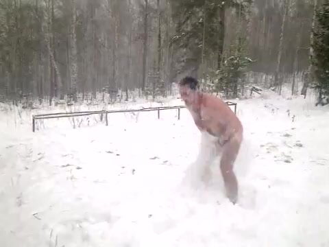 In the snow - video 2