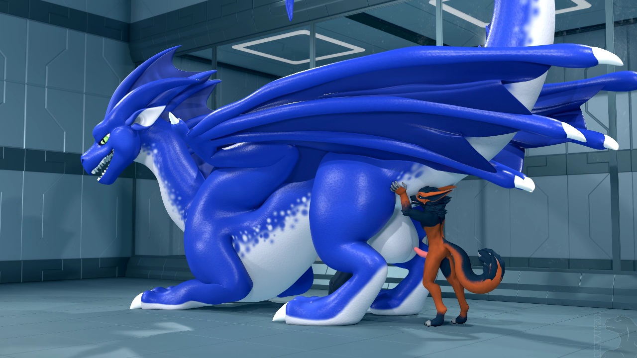 (Animation) anal dragon