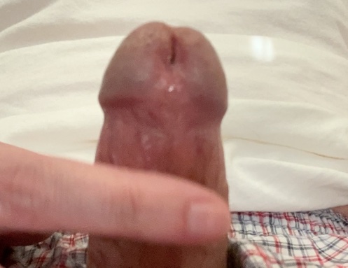 Stroke My Cock in Boxers and T-Shirt with Precum