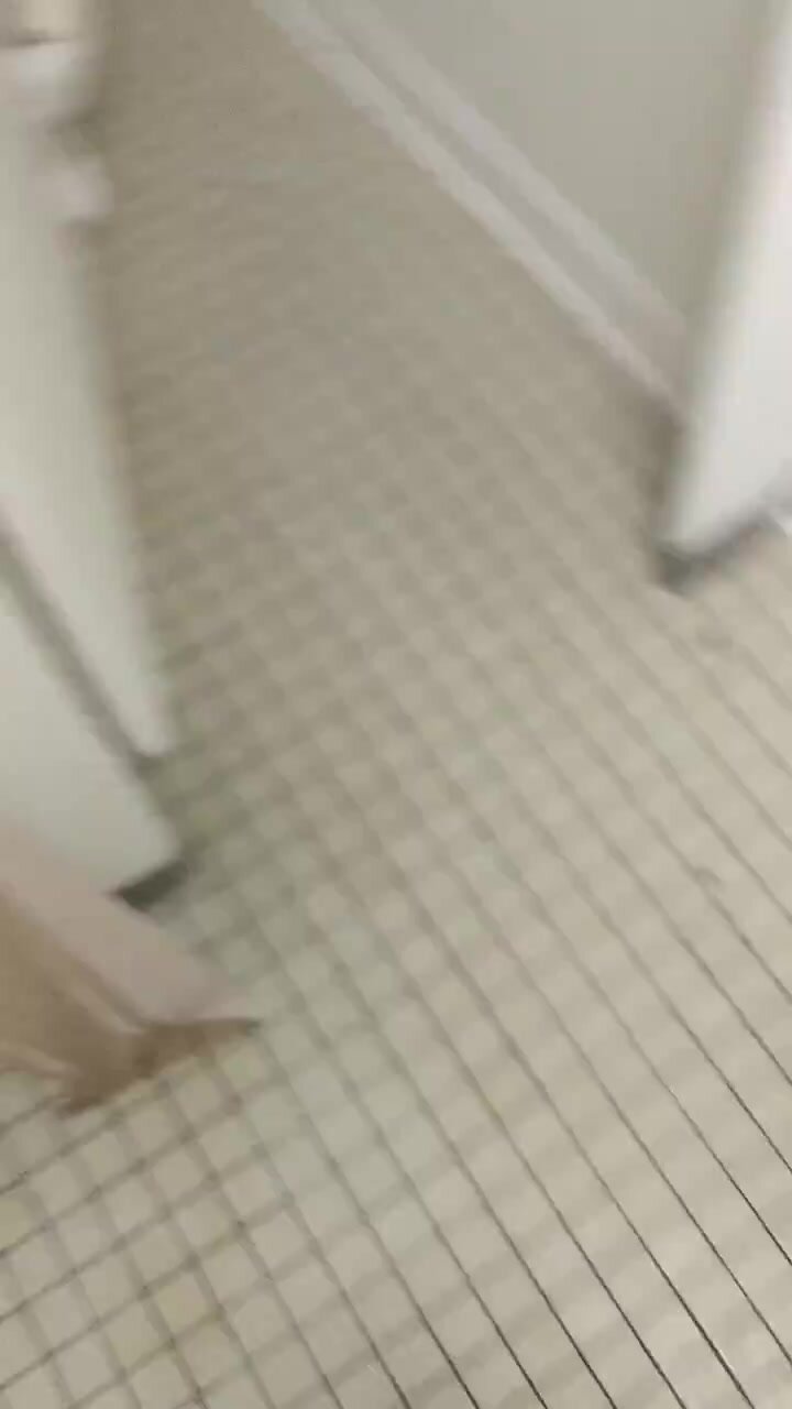 Fucking up the paper towels, then the janitor's closet