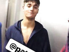 Buddies end up naked on IG story