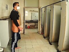 toilet jerk - video 4