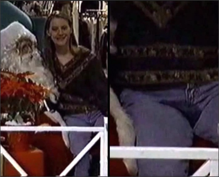 PISSING ON SANTA IN A SHOPPING MALL 1999 VHS