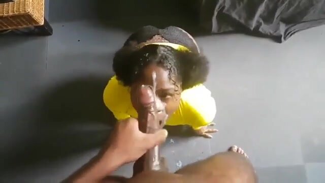 Ebony facial - video 3