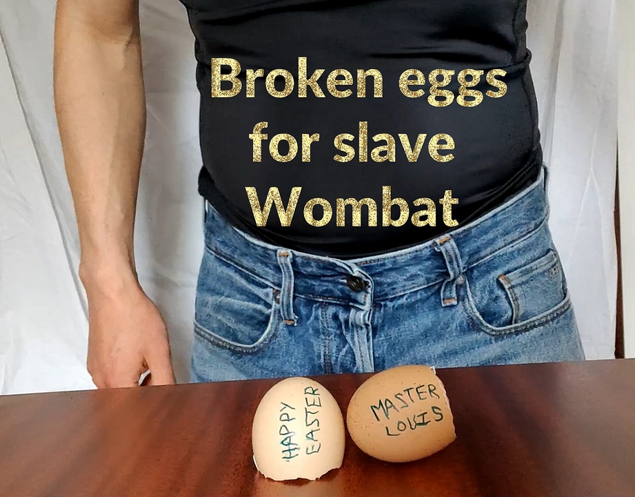 Slave Wombat's broken eggs