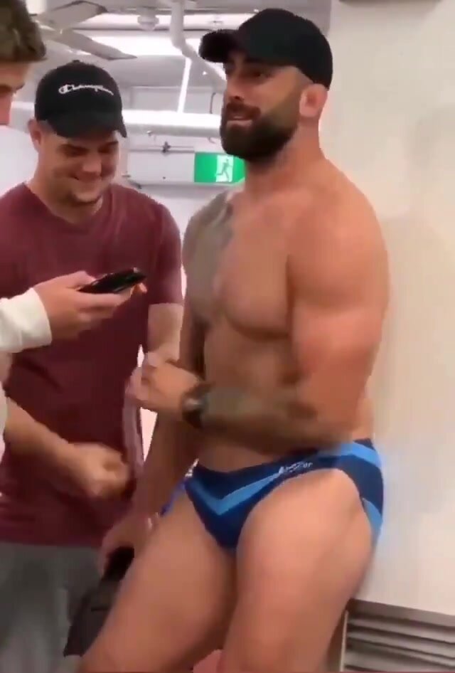 Str8 Rugby players joking