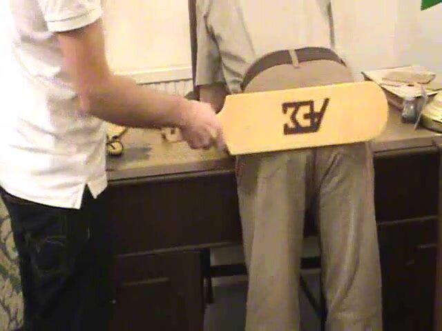 Spanking On Desk