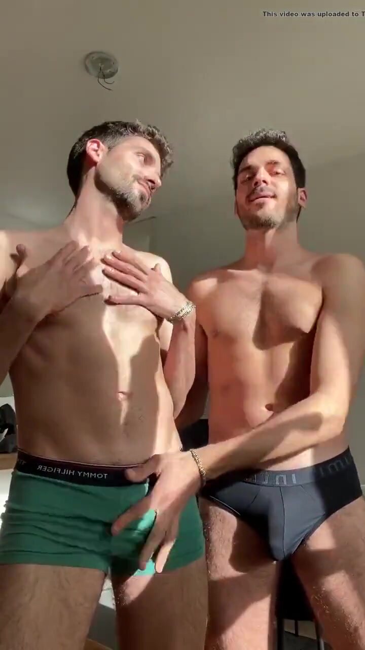 Braazilian twins playing with each other