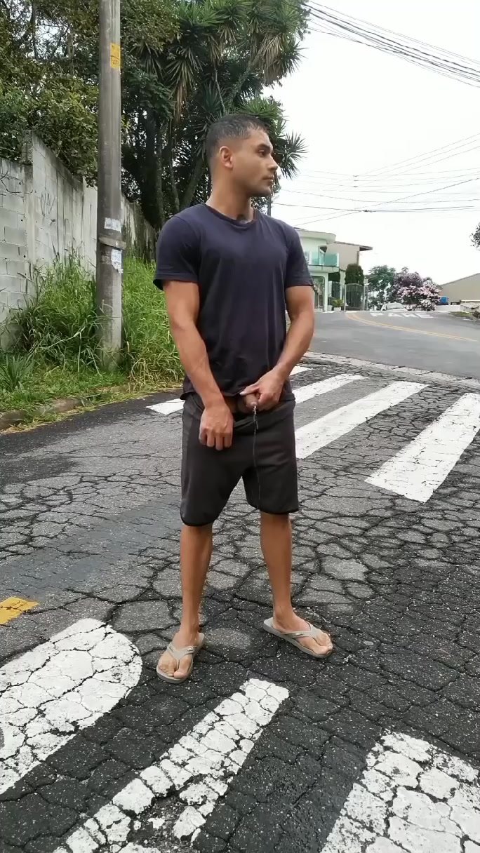 street jerk off