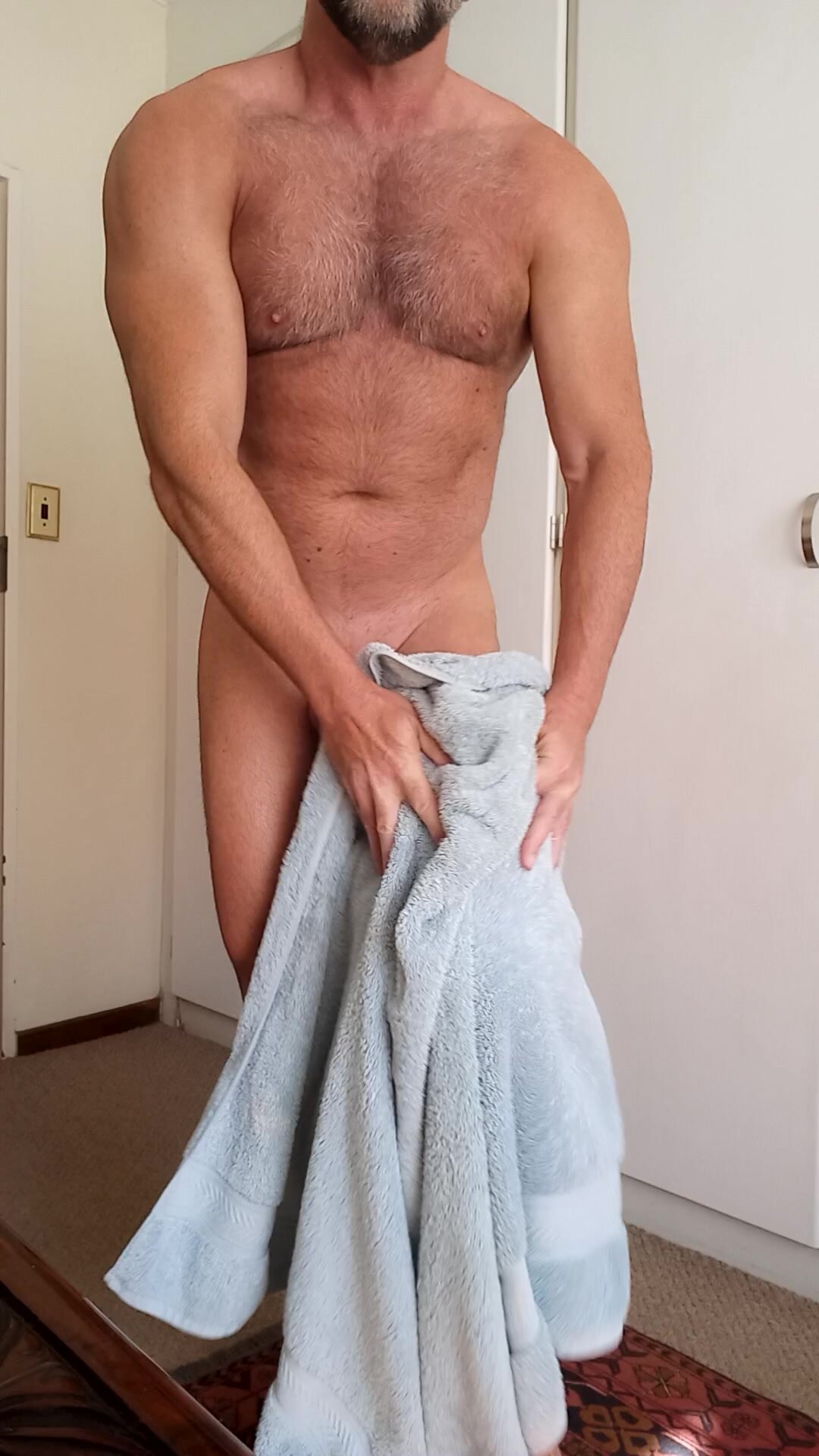 Fresh from the shower