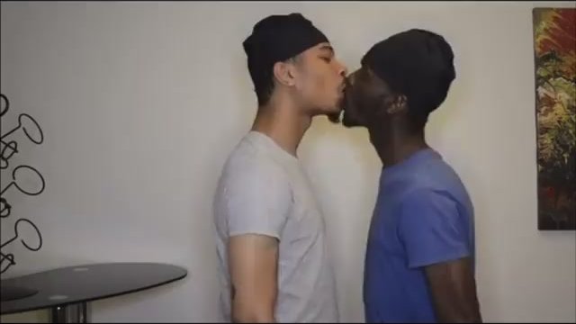 Black Guys Kissing