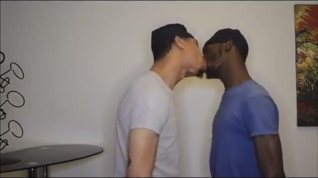 Black Boys Deep Tongue Kissing