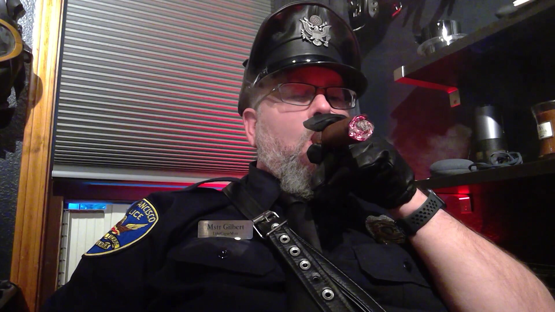 Smoking Cop