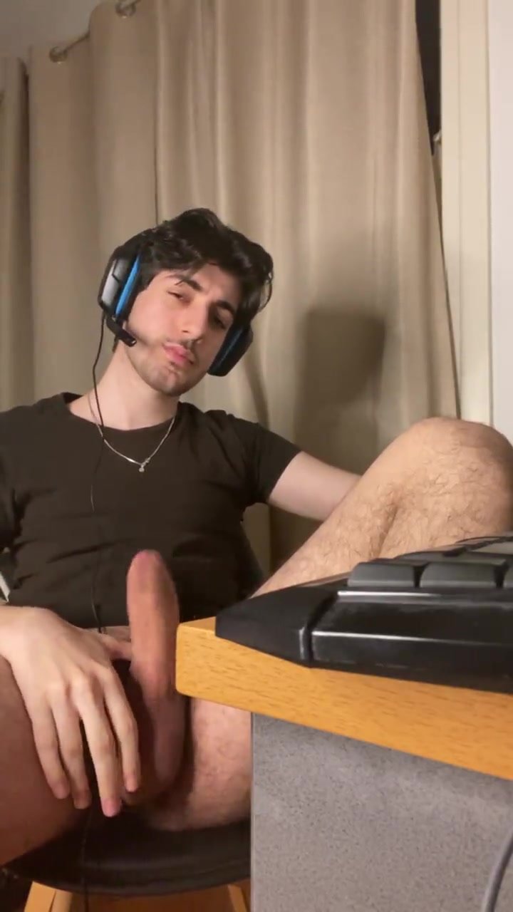 cute gamer boy