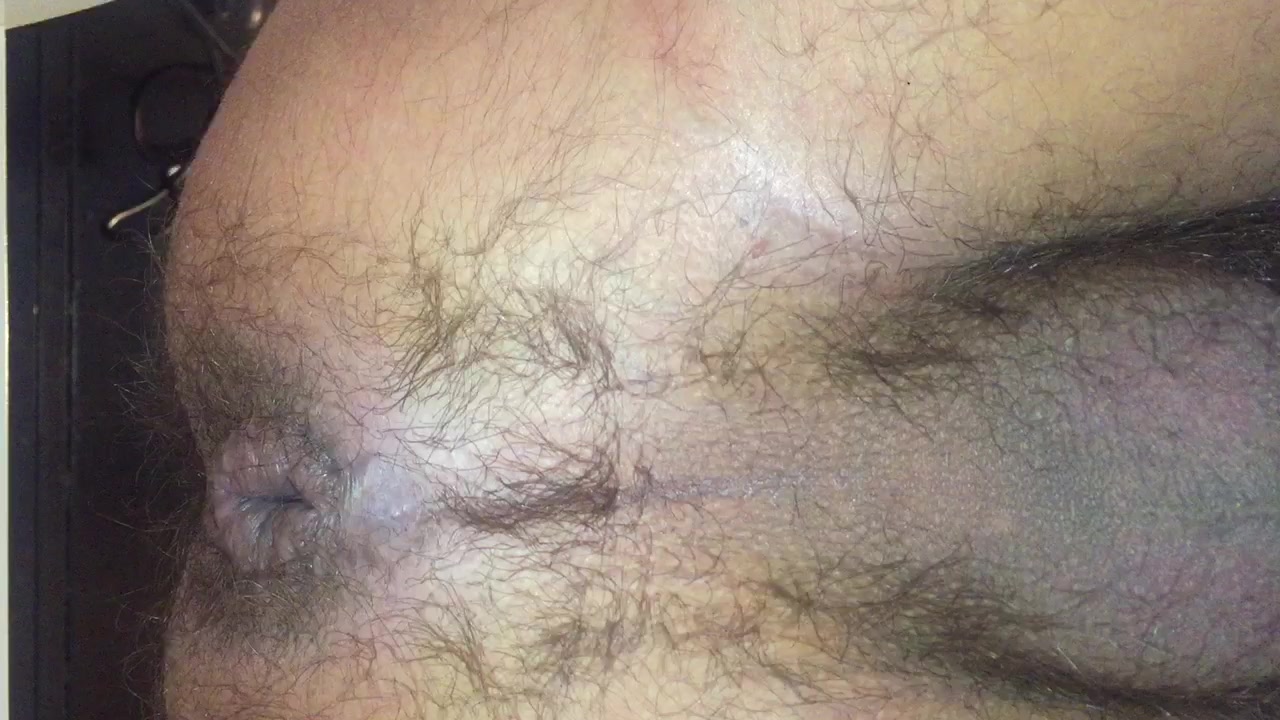 Morning shit hairy ass - video 2