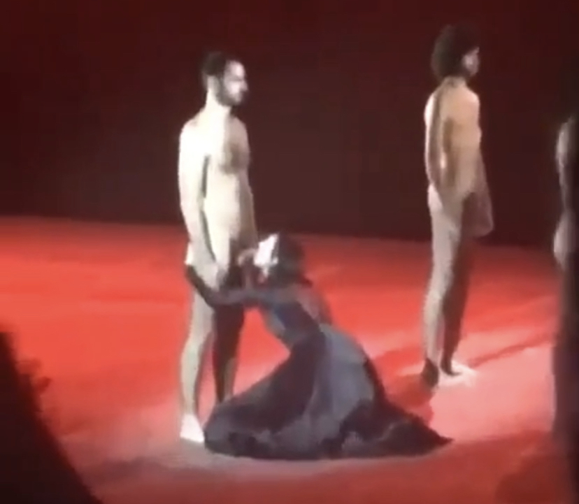 Naked Actors Show Their Dicks To A Clothed Woman ThisVid Com