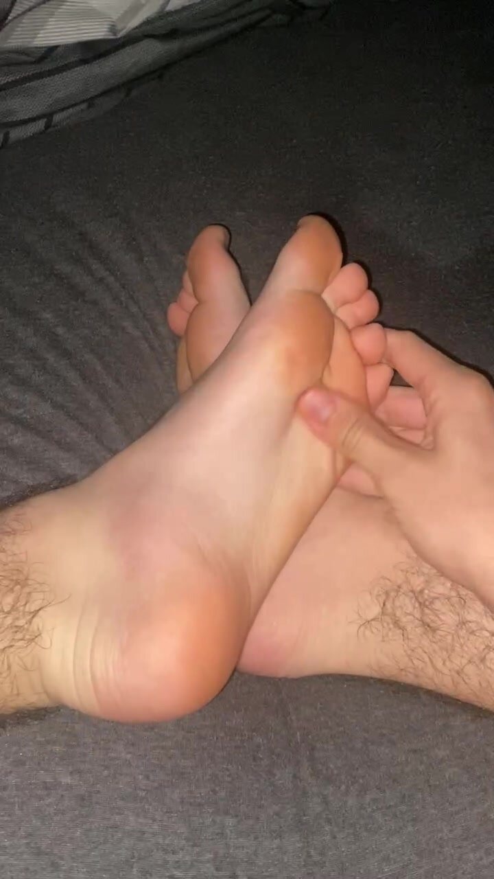 Enjoying my feet maybe someone can ... and help me