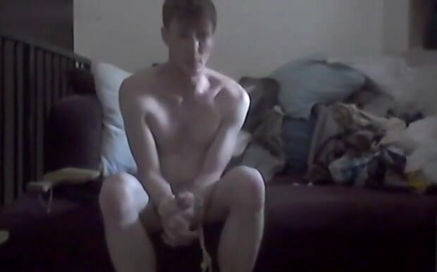 Cute ginger boy is spanked hard by his daddy
