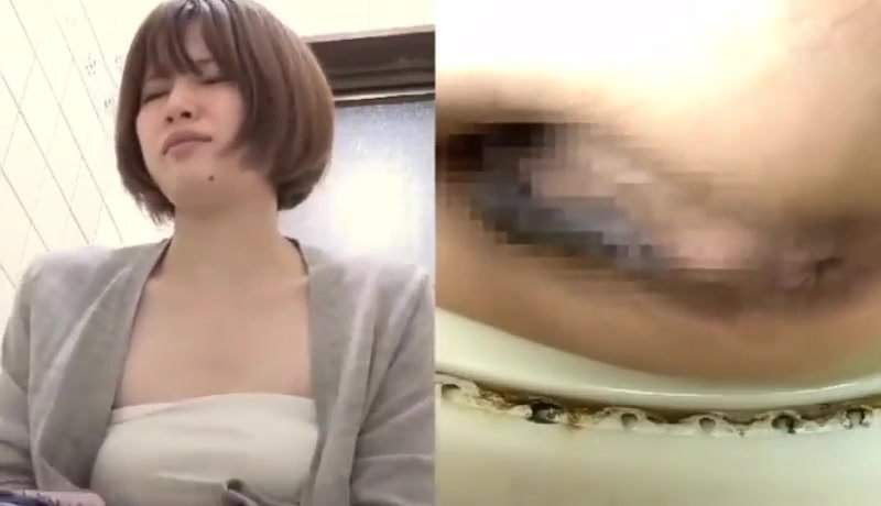 Girl japan pooping - video 3