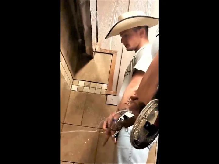 Cowboys caught pissing