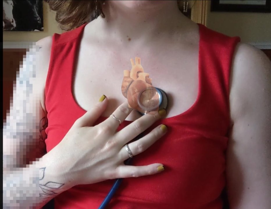 Female heartbeat - video 15