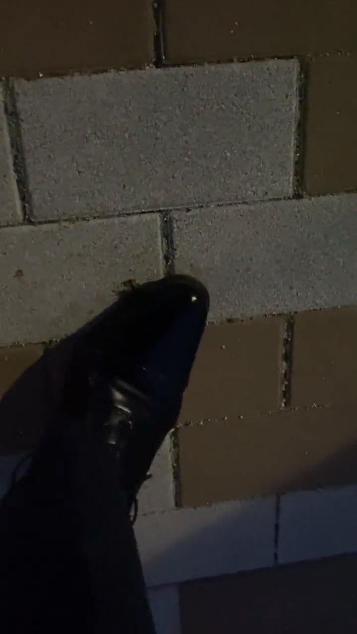 Male trampled under dress shoes/sneakers - video 22
