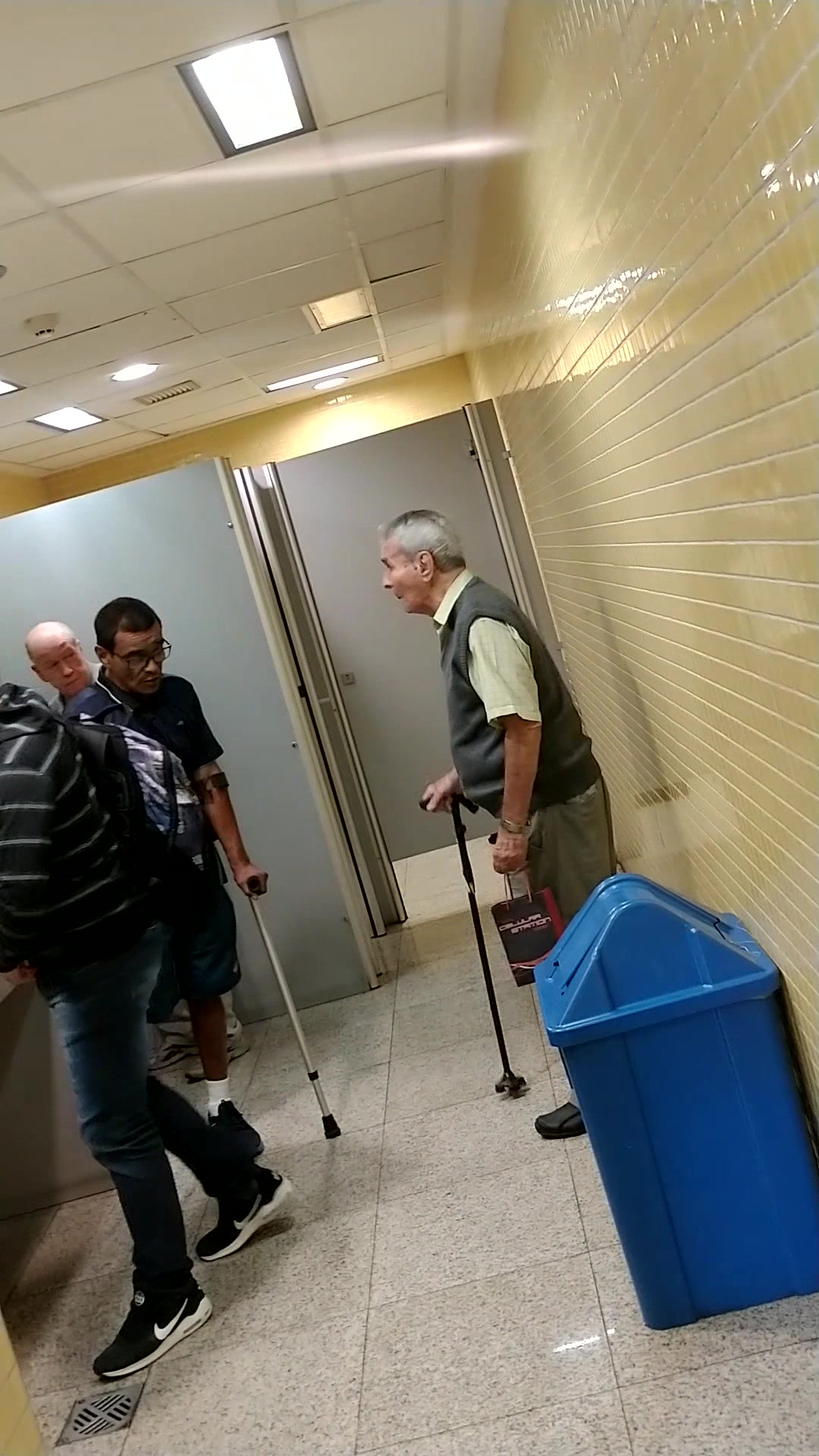 Amputee bathroom