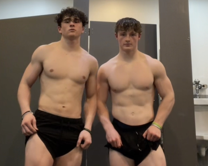 Fitness Muscle - Muscle Worship: Gym bros flex - ThisVid.com