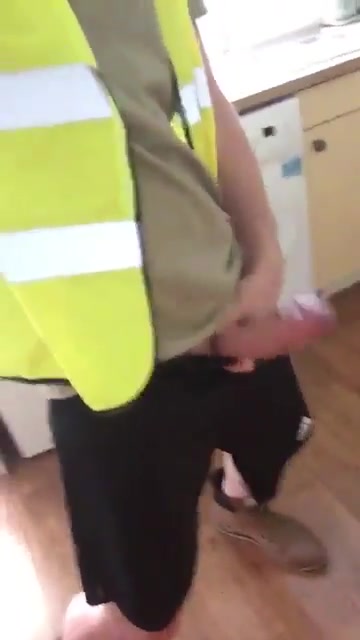 Uncut Scally flopping it out!