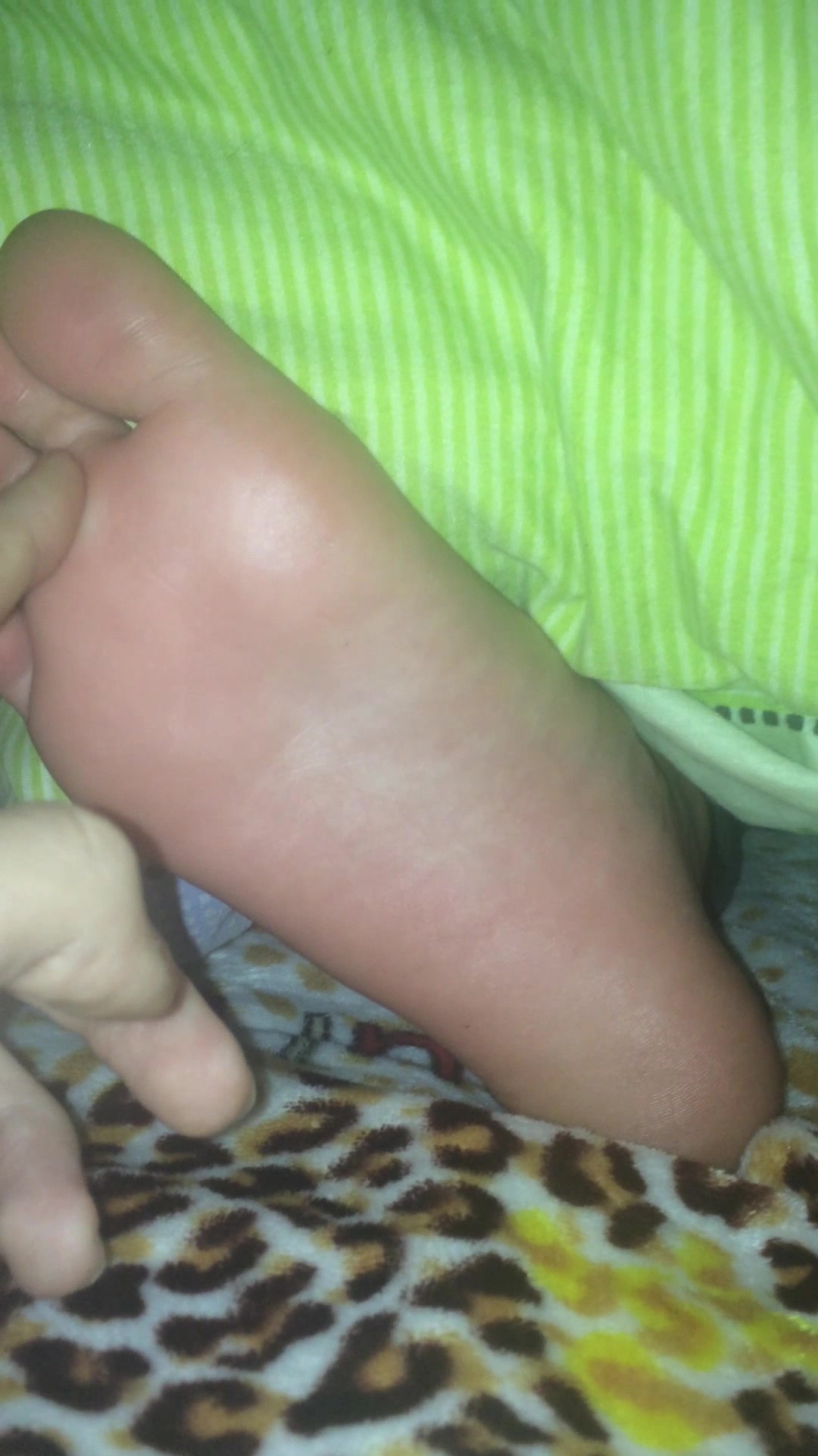sleeping handsome foot fucking