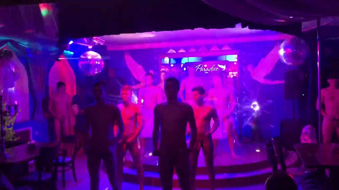 spa's naked stage show