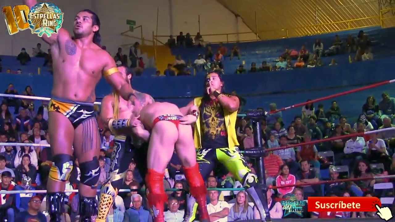 Mexican Wrestling Wedgie