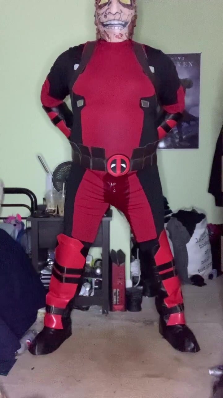 Found my deadpool costume and soaked it