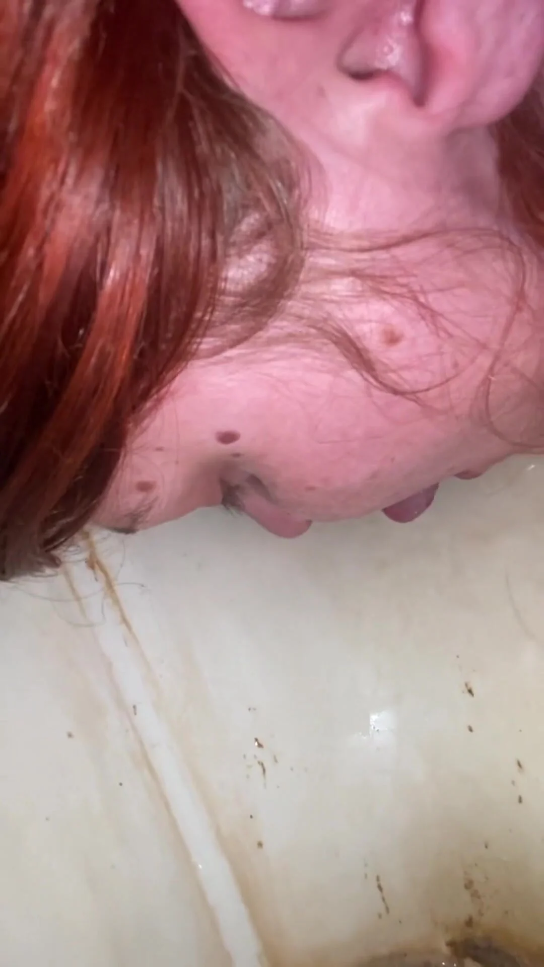 Toilet: Dirty bitch licks toilet - ThisVid.com
