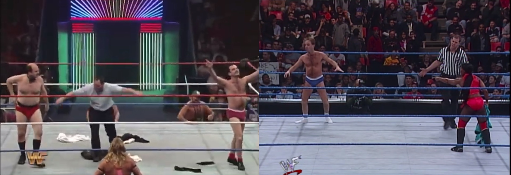 WWE Stars Stripped to Underwear to Harvey Wippleman