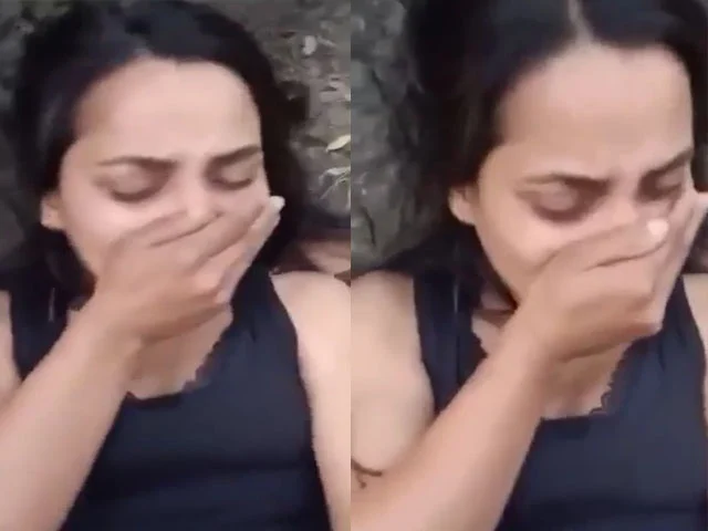 Moaning Indian Woman Fucked Hard in Jungle