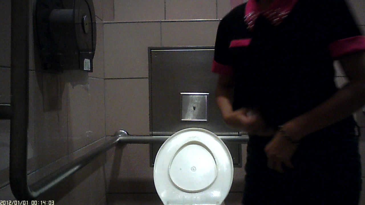 Asian girl toilet 1