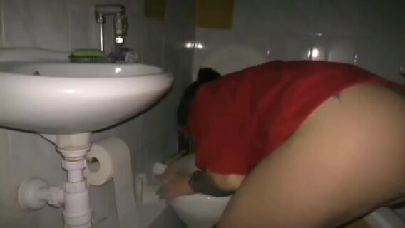 Diarrhea and vomit in toilet