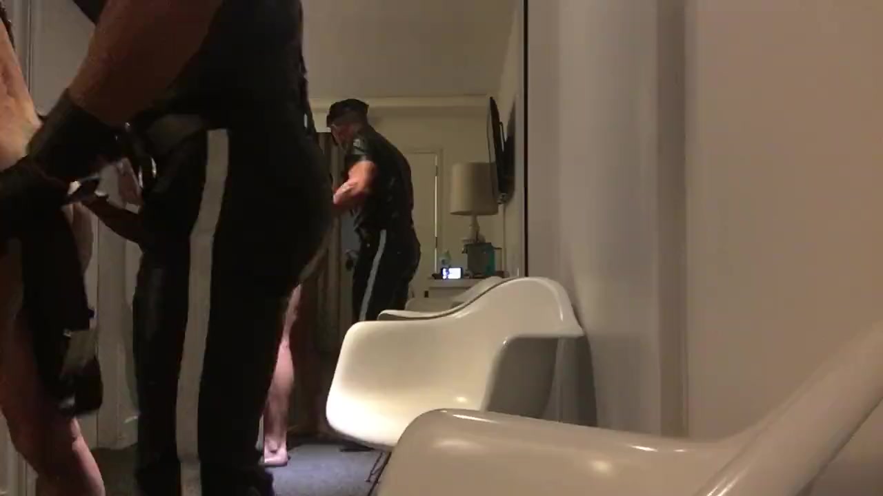 Leather Cop - video 6